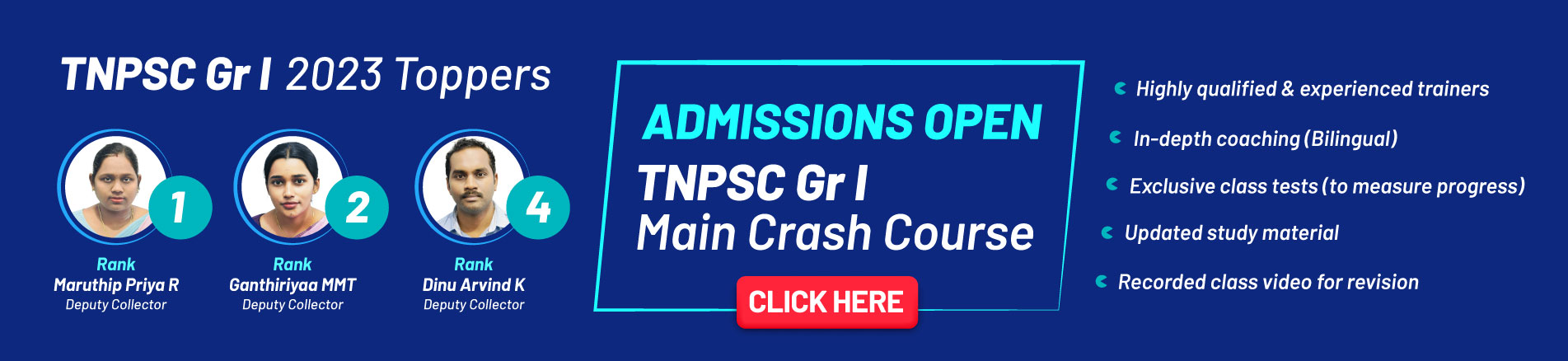 TNPSC G1 Mains Crash Course