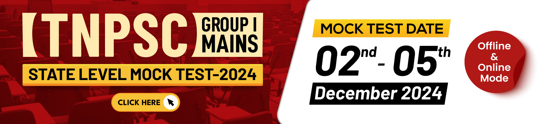 Group I Mains Mock Test 2024